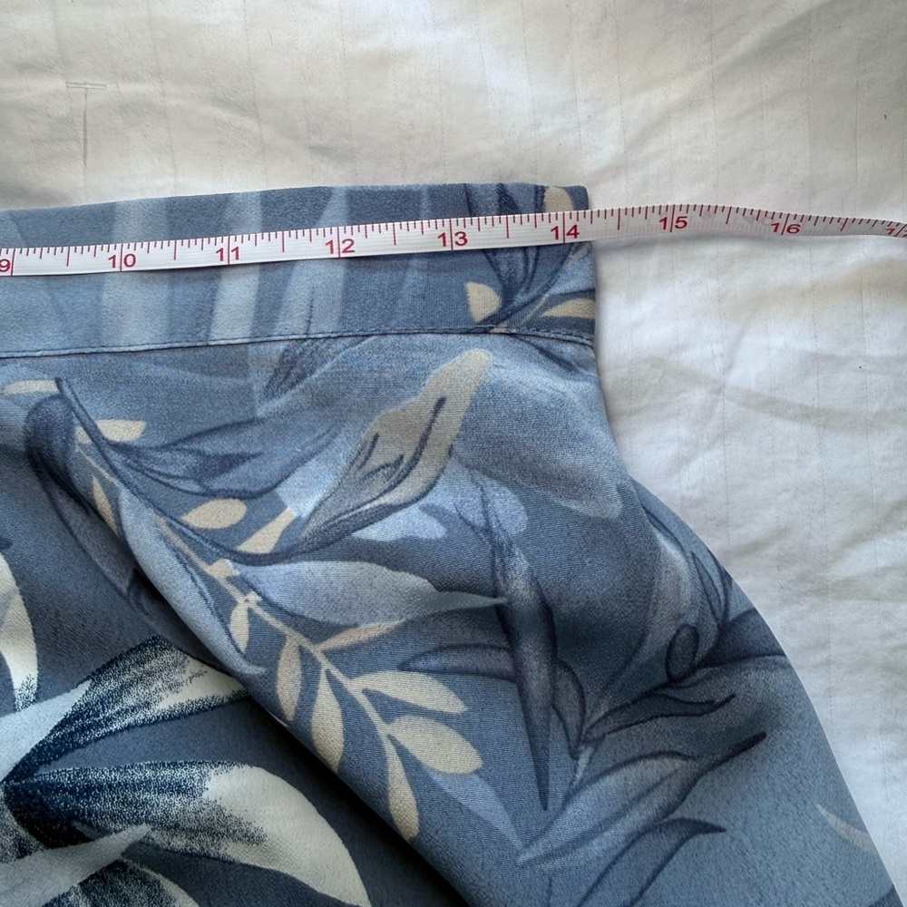 Vintage Tradition 90s Slip On Midi Skirt Romantic Floral Grunge  size 12 - Picture 7 of 8